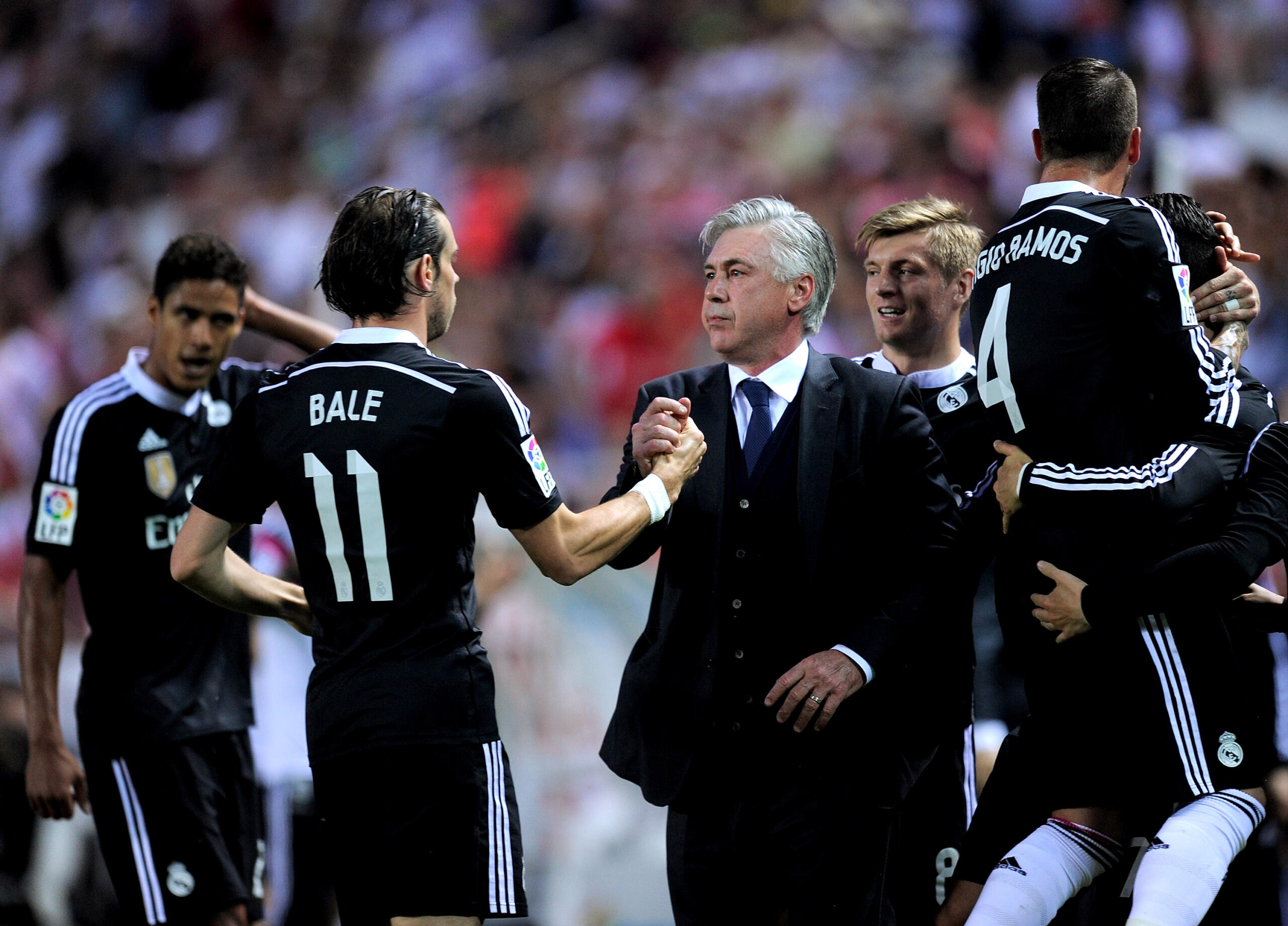 Real Madrid Bale Ancelotti