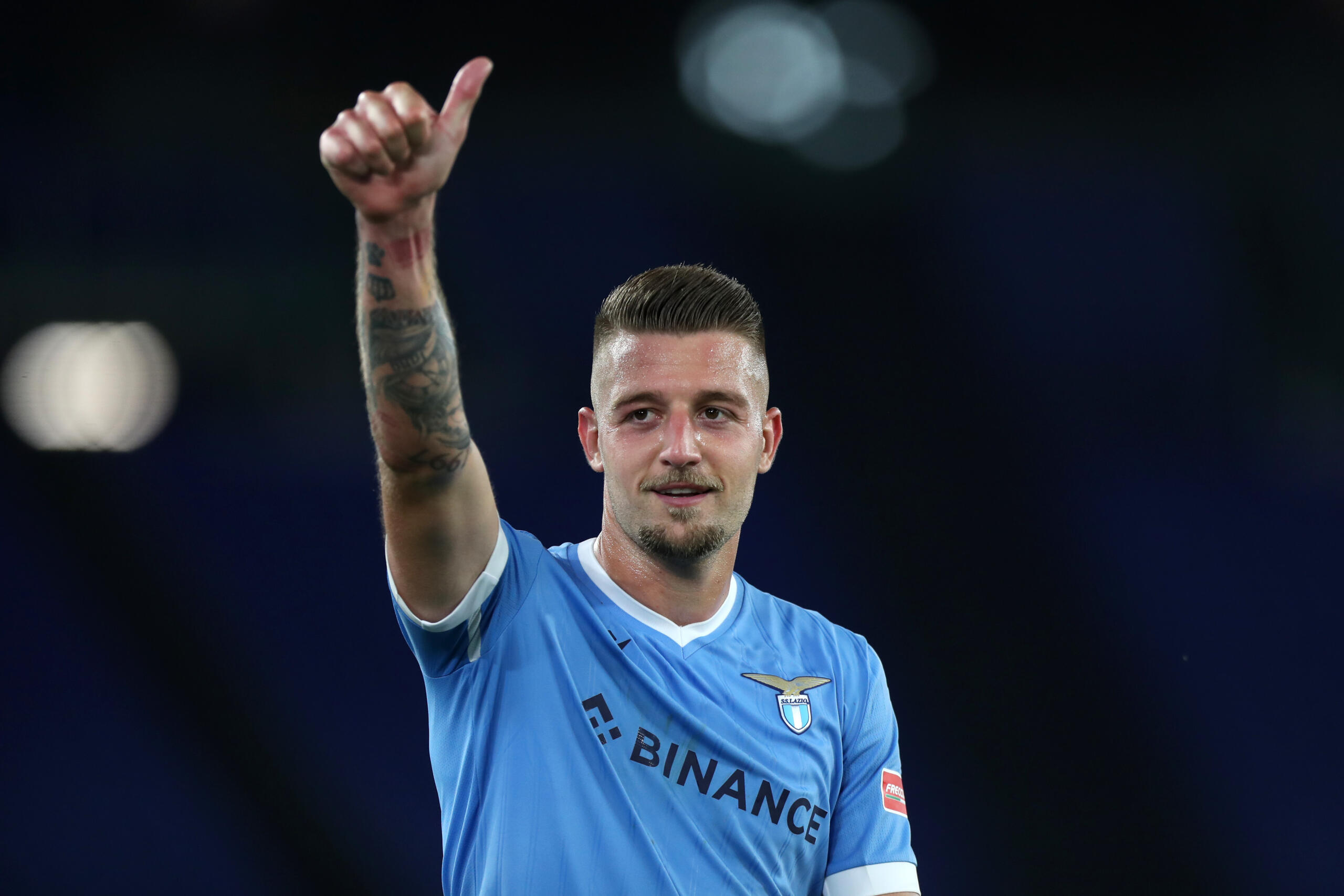 Lotito Milinkovic Juve