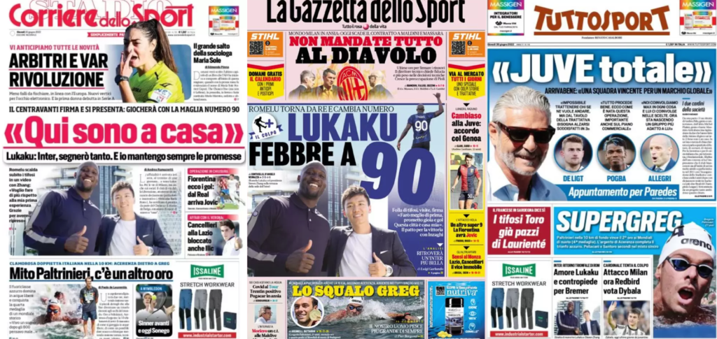 In prima pagina: i quotidiani in edicola oggi, 30 giugno 2022