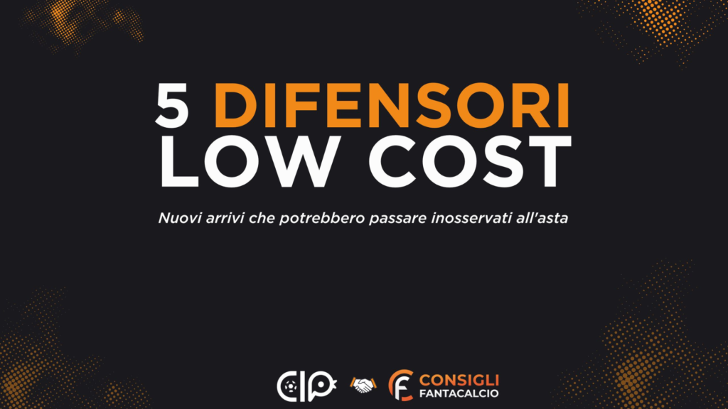 fantacalcio 5 difensori low cost