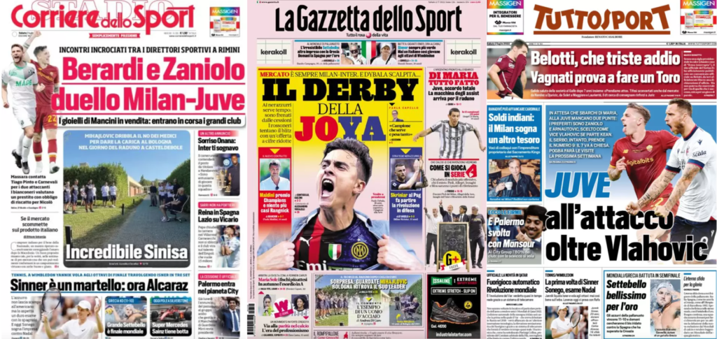 In prima pagina: i quotidiani in edicola oggi, 2 luglio 2022