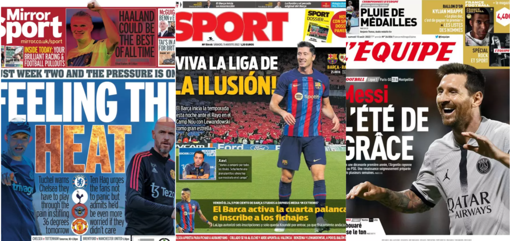 Rassegna Estera – Liga d’illusione, Chelsea e United under pressure