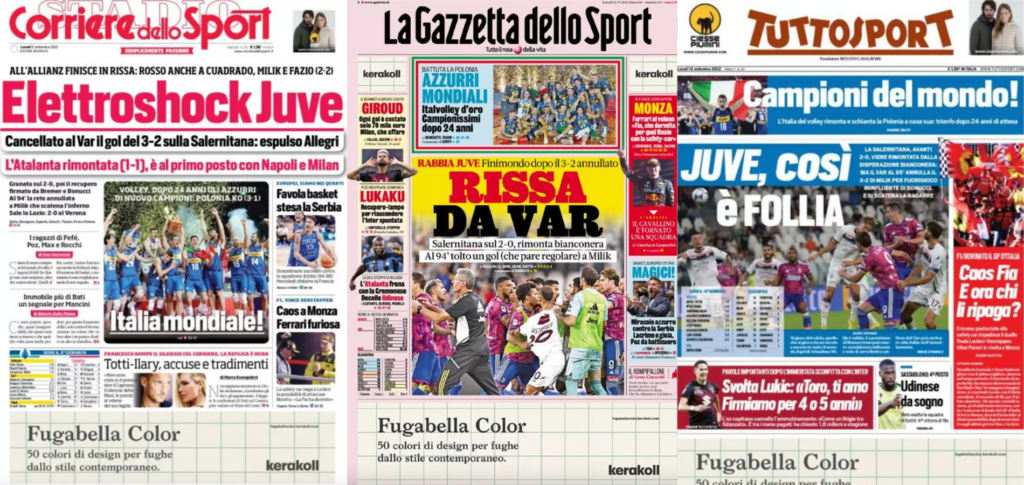 In prima pagina: i quotidiani in edicola oggi, 12 settembre 2022