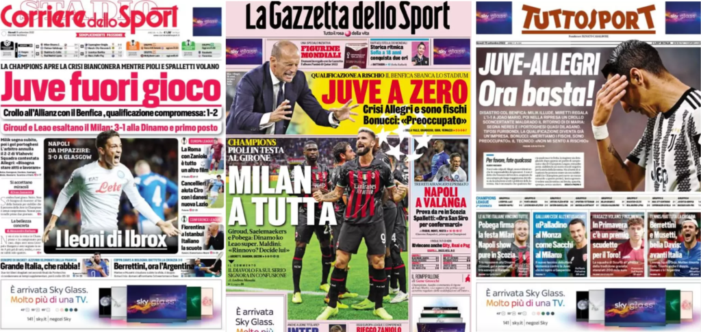 In prima pagina: i quotidiani in edicola oggi, 15 settembre 2022