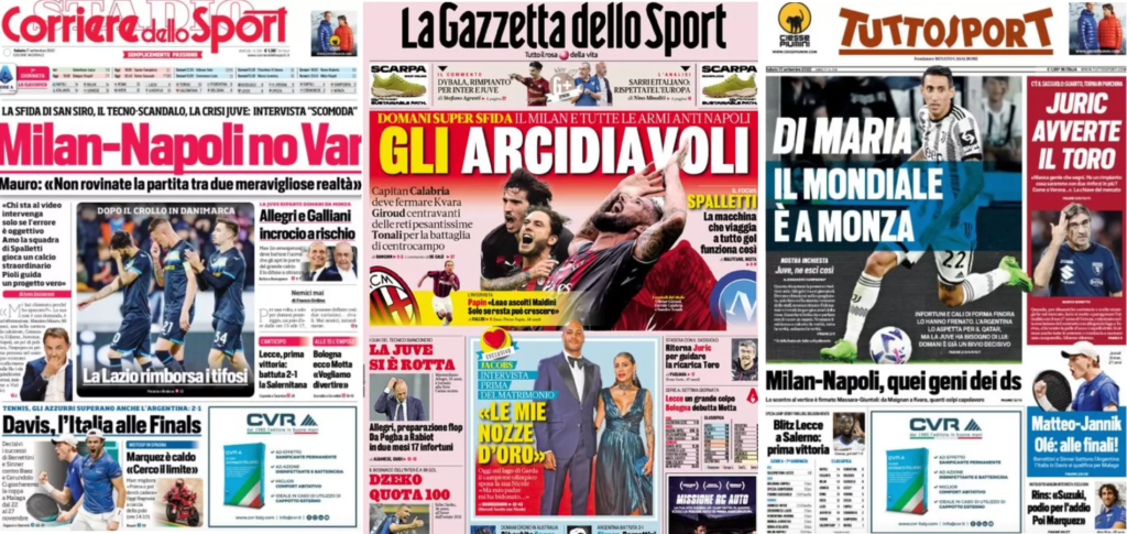 In prima pagina: i quotidiani in edicola oggi, 17 settembre 2022