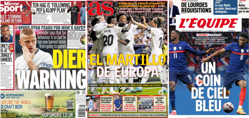 Rassegna Estera – Il martello d’Europa, Dier Warning