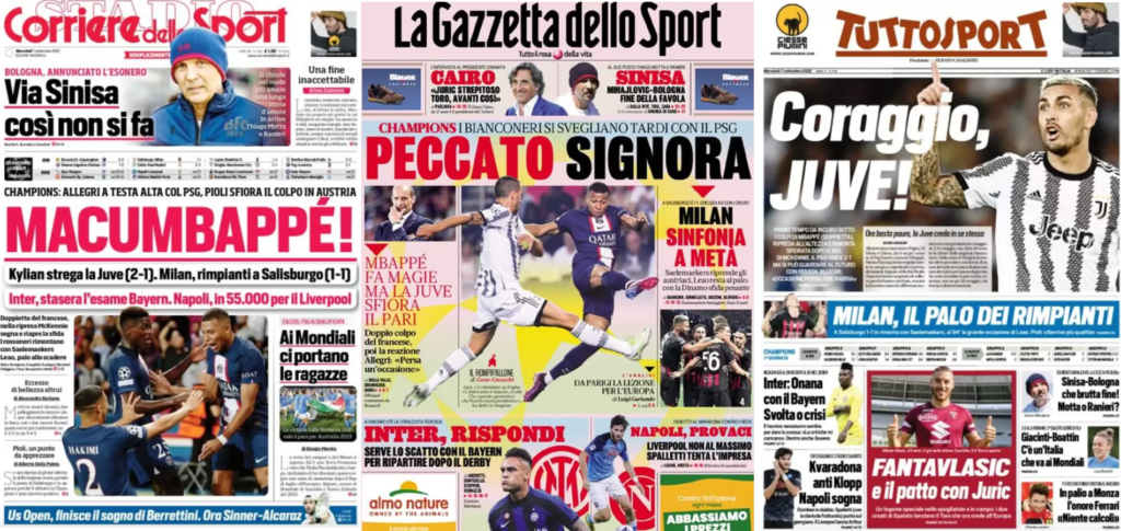 In prima pagina: i quotidiani in edicola oggi, 7 settembre 2022