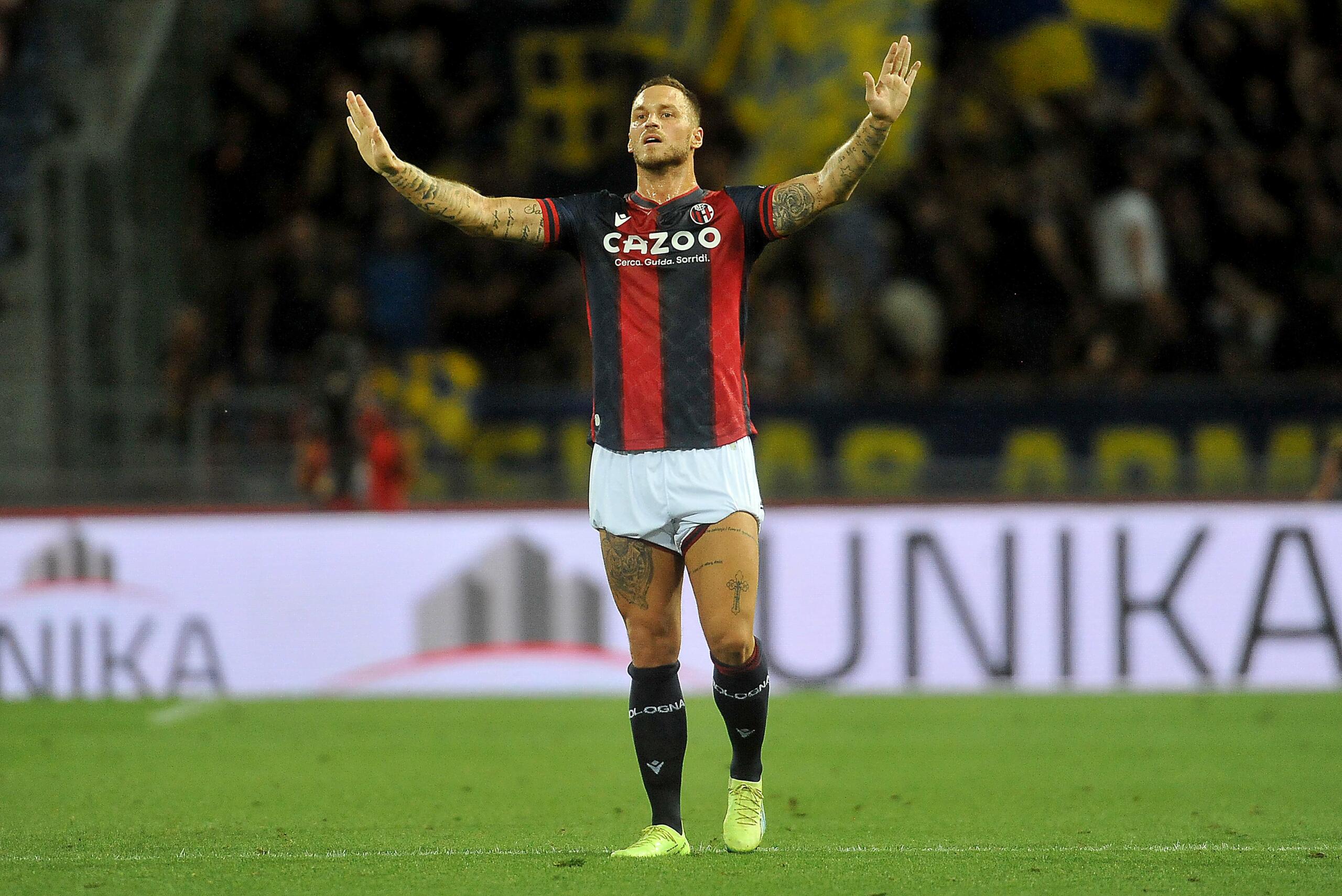 bologna spezia arnautovic