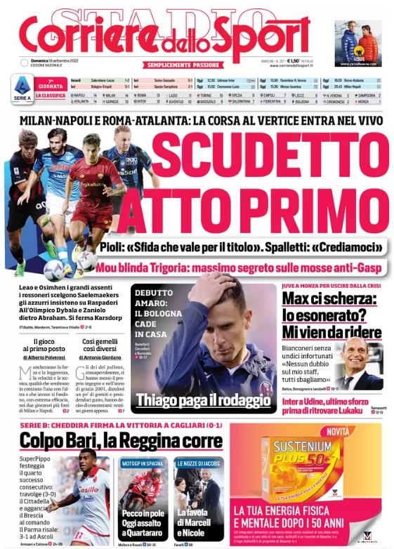 prima pagina