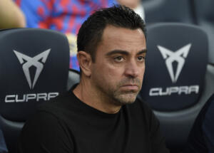 xavi barcellona infortuni