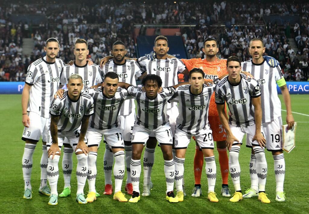 Juventus Benfica formazioni