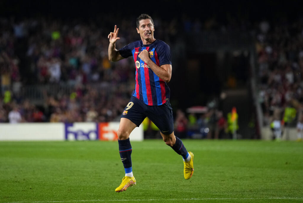 Barcellona, inizio da record per Lewandowski