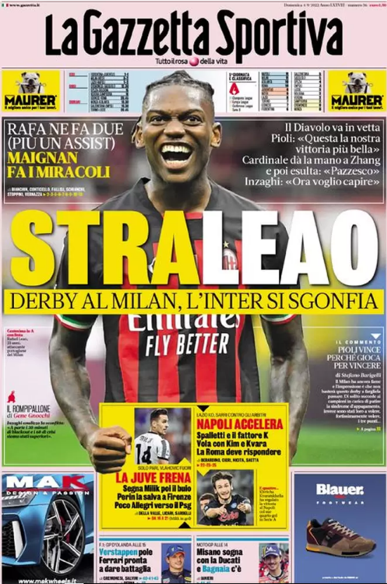 In prima pagina: i quotidiani in edicola oggi, 4 settembre 2022