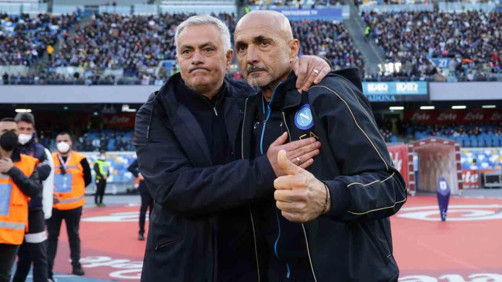 Roma Napoli Spalletti Mourinho