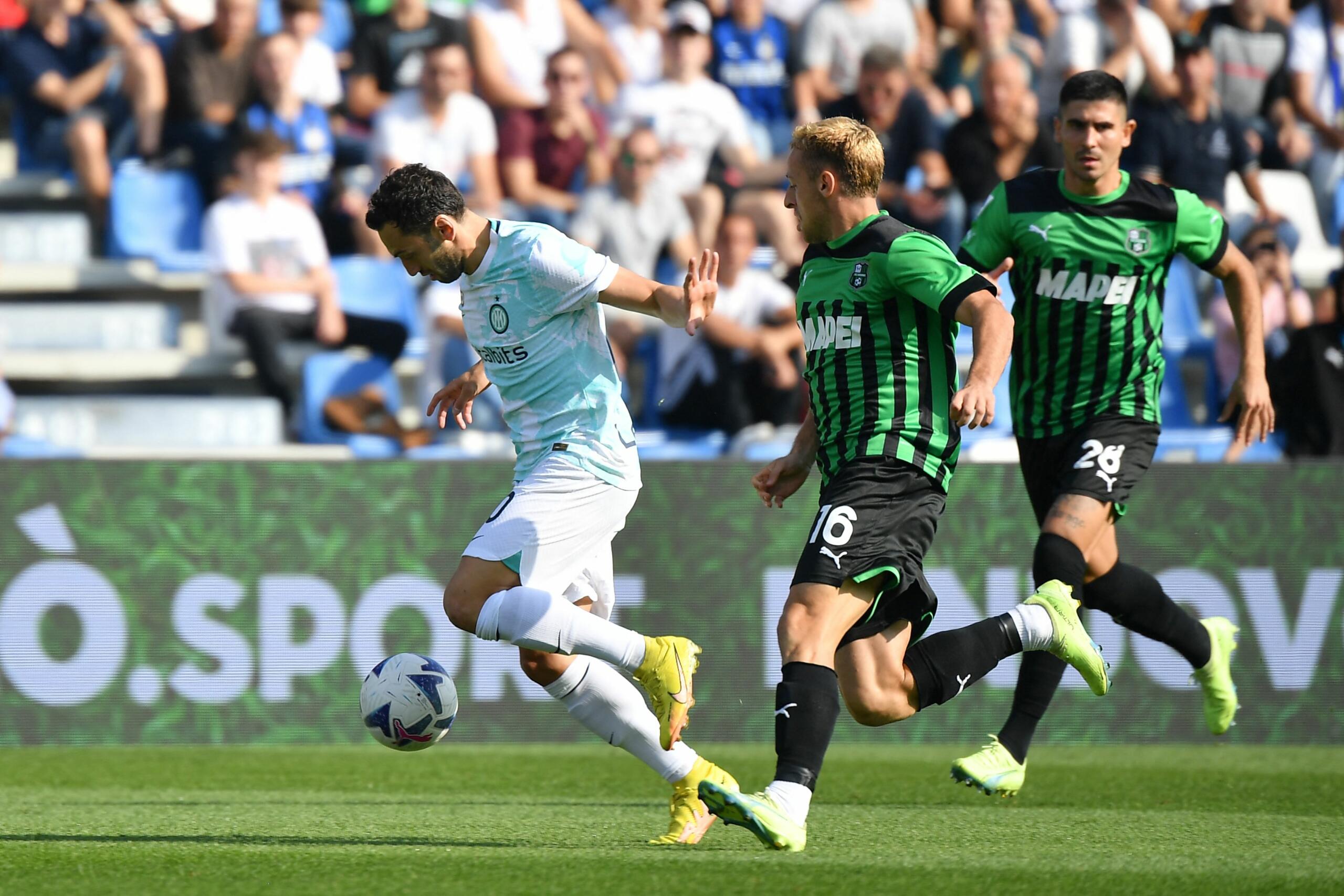 Sassuolo Inter primo tempo