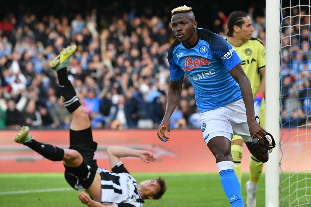 Napoli-Udinese 2-0, partenopei super con Osimhen e Zielinski