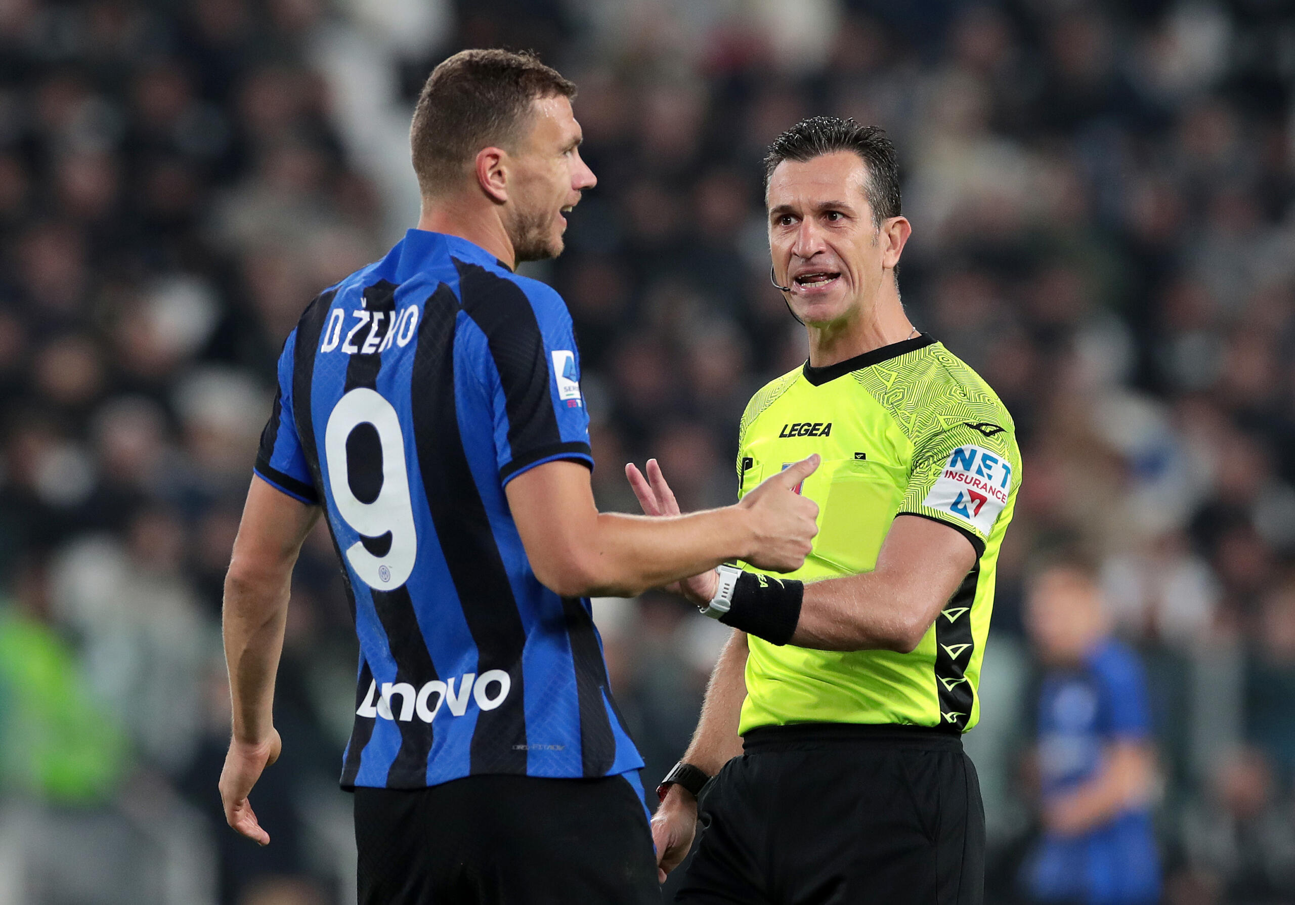 Dzeko Juve Inter