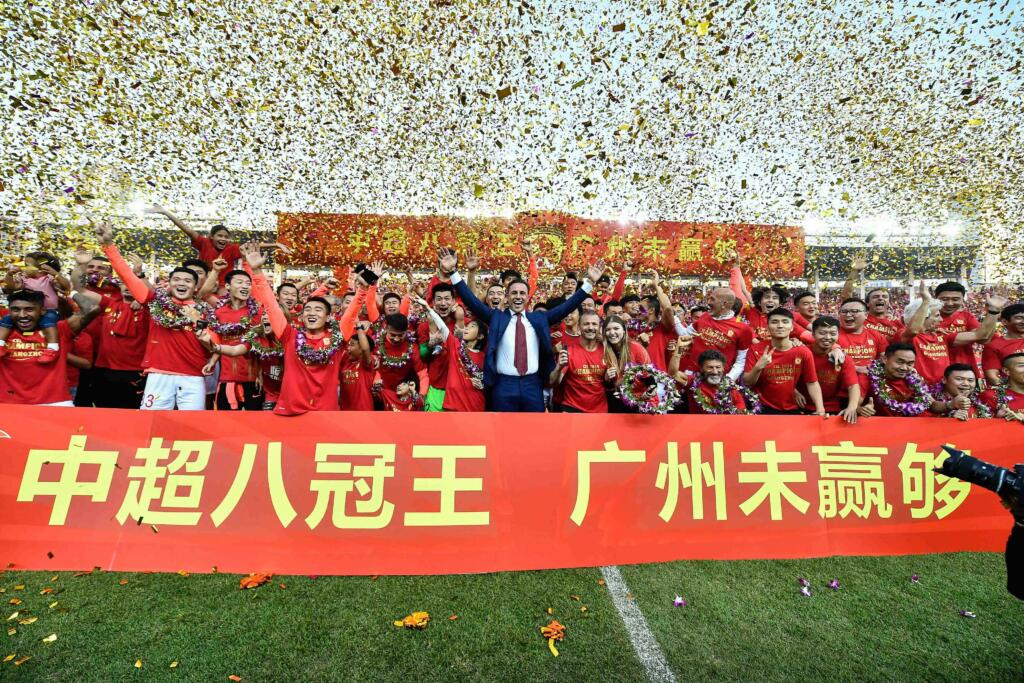 Crollo Guangzhou: retrocede il club che fu di Lippi e Cannavaro