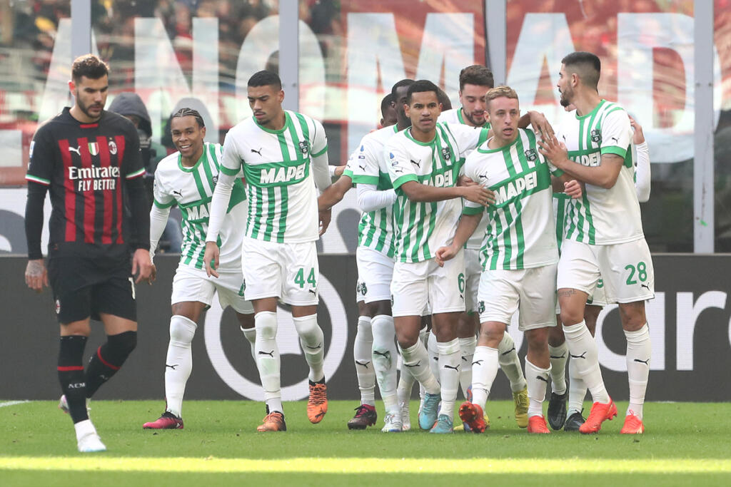 milan sassuolo primo tempo