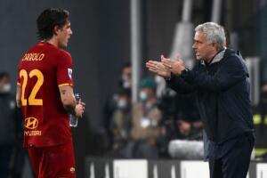 Allenatori giocatori Mourinho Zaniolo