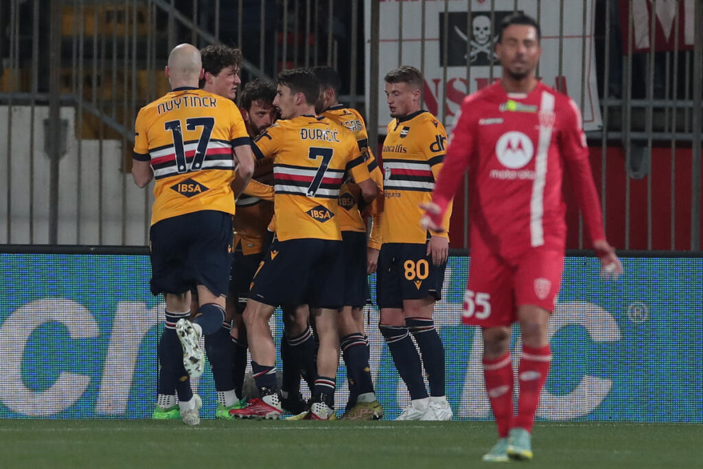 Il Monza la riprende al 99′: con la Sampdoria è 2-2