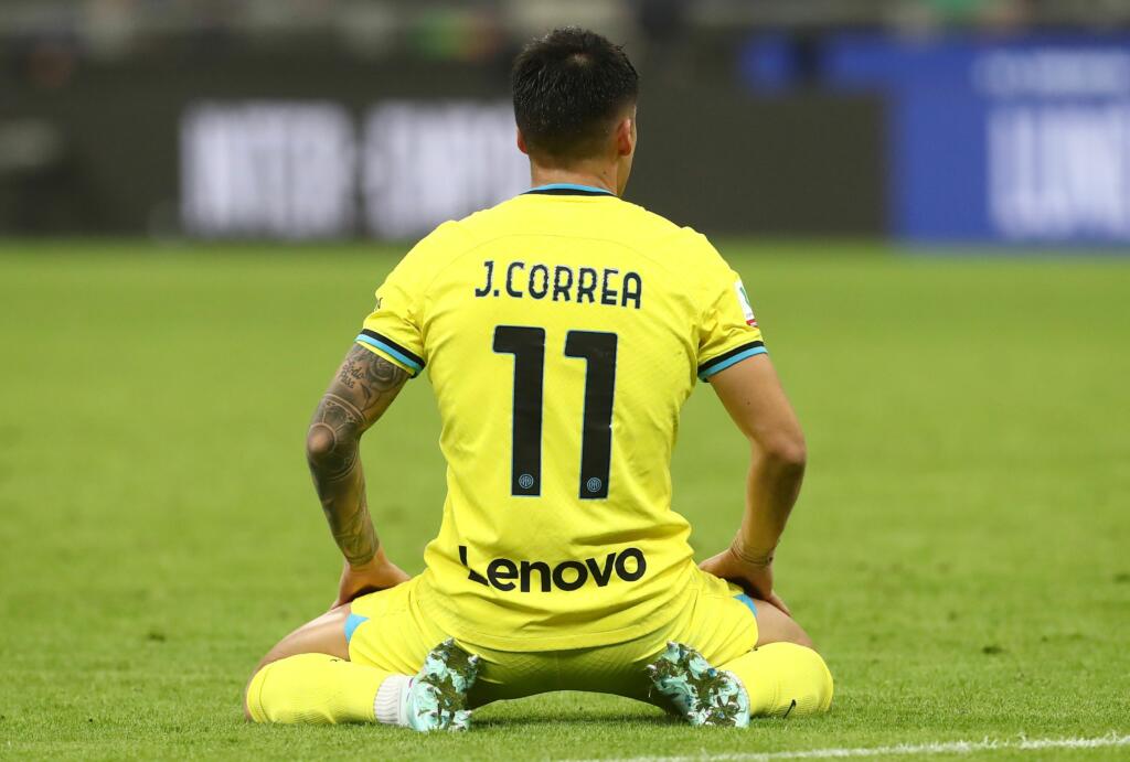 Inter, Correa KO. Le condizioni dell’attaccante dei nerazzurri