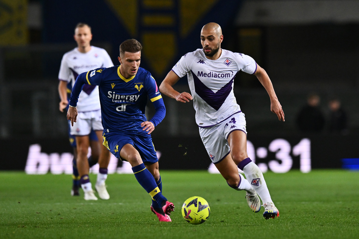 Hellas Verona Fiorentina Serie A