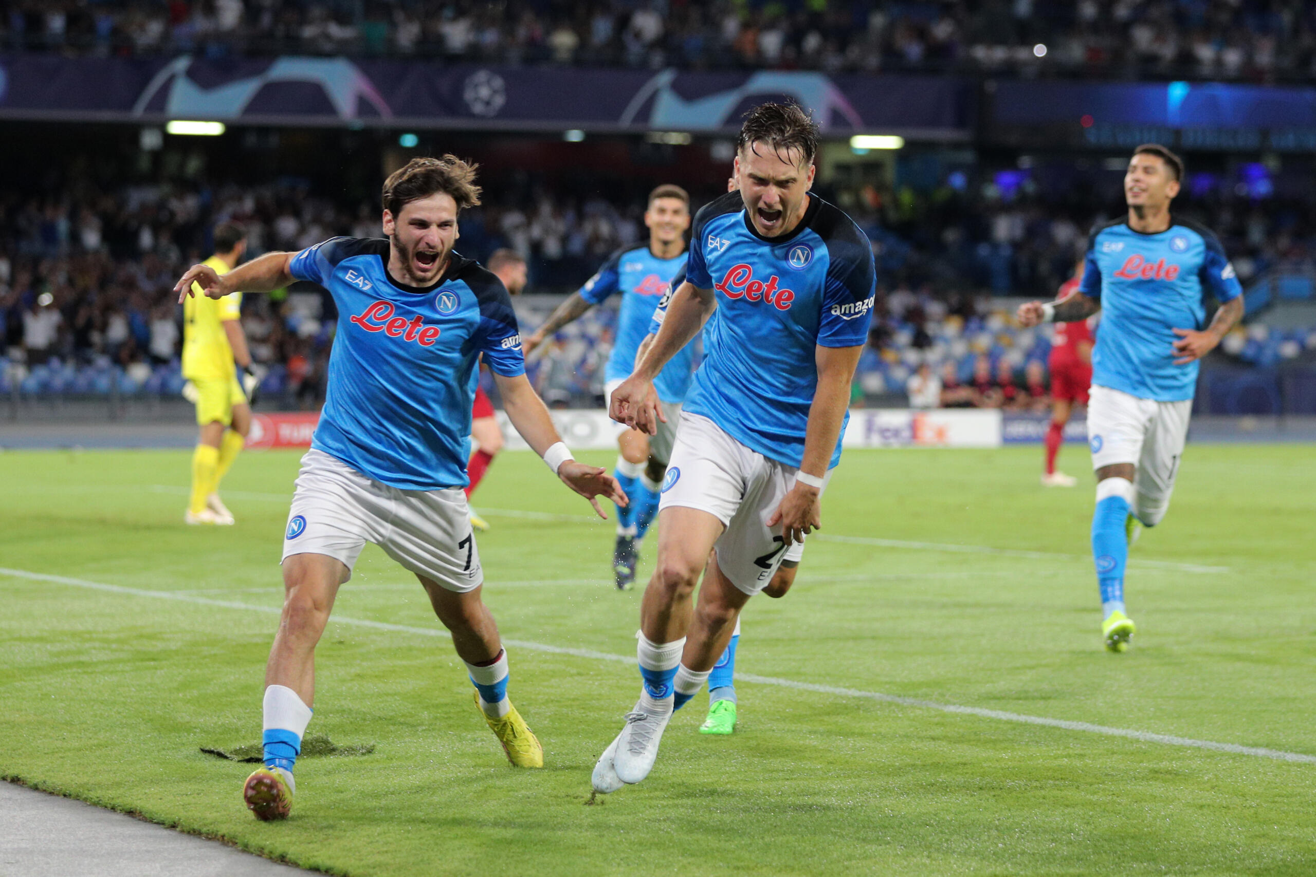 Eintracht Napoli formazioni
