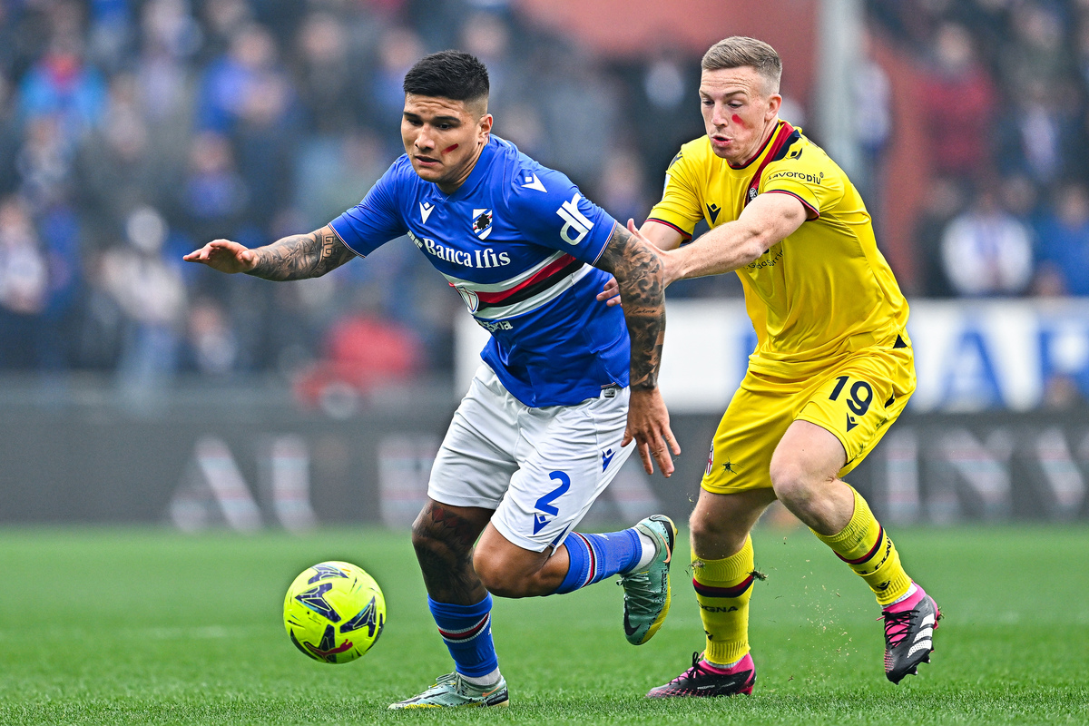 sampdoria bologna primo tempo