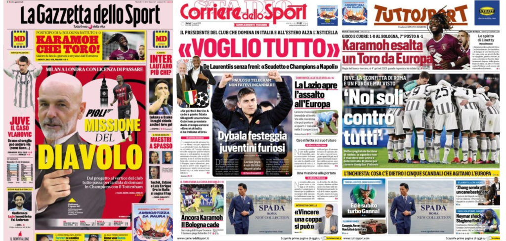 In prima pagina: i quotidiani in edicola oggi, 7 marzo 2023