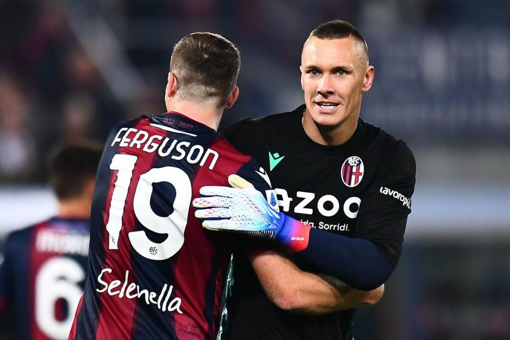 Salernitana-Bologna, Ferguson chiude il primo tempo sull’1-1