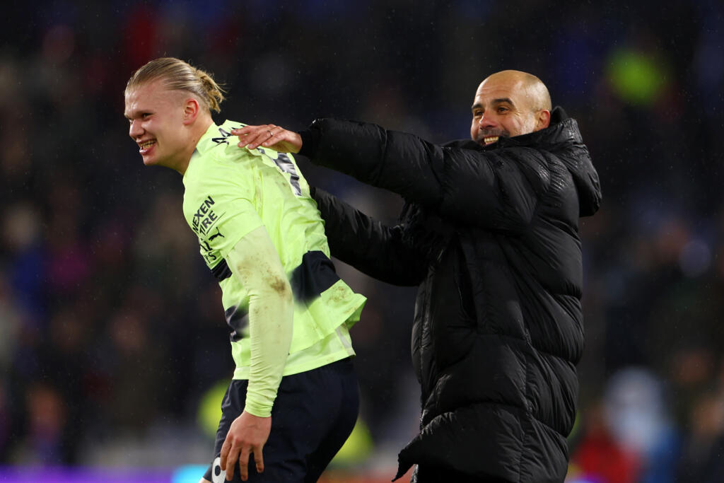 Guardiola: “Haaland via? Dimostra quanto è felice con noi”