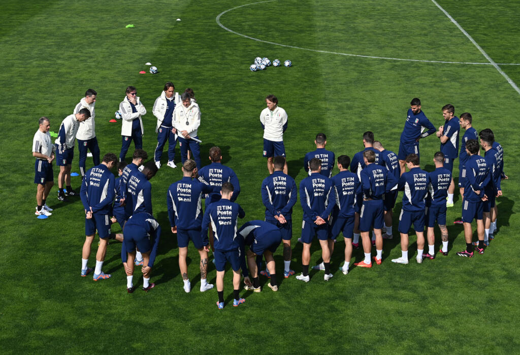 Italia, i convocati di Mancini per l’Inghilterra: out Bonucci e Frattesi