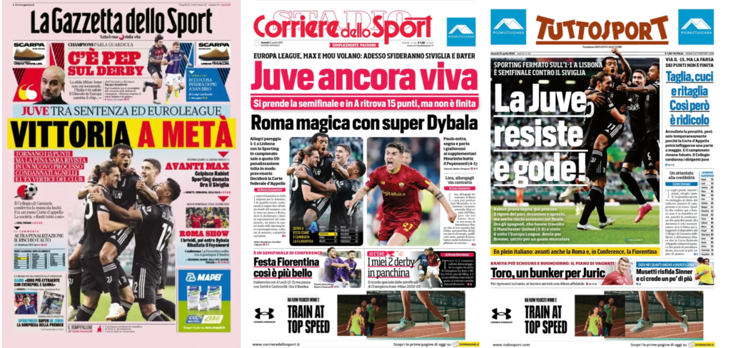 In prima pagina: i quotidiani in edicola oggi, 21 aprile 2023