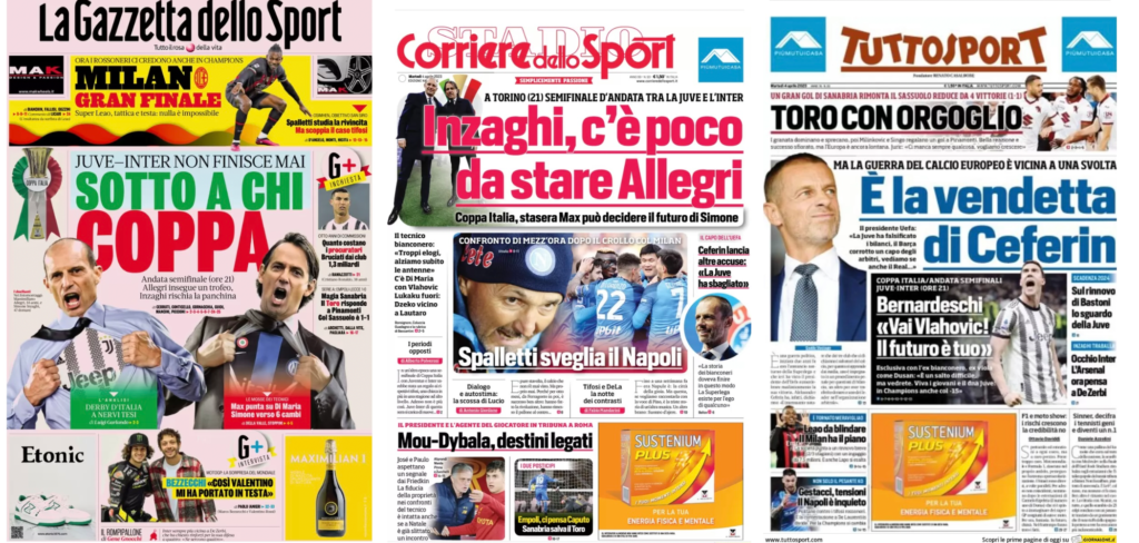 In prima pagina: i quotidiani in edicola oggi, 4 aprile 2023