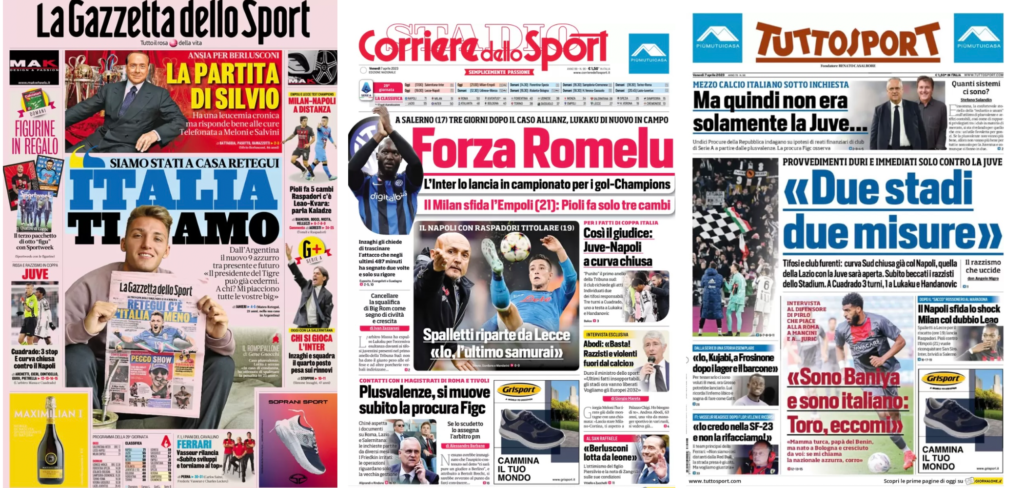 In prima pagina: i quotidiani in edicola oggi, 7 aprile 2023