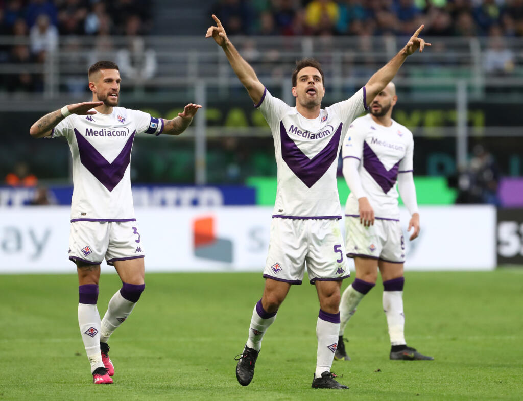 Inter-Fiorentina, Bonaventura usa la testa: il dato del giocatore Viola