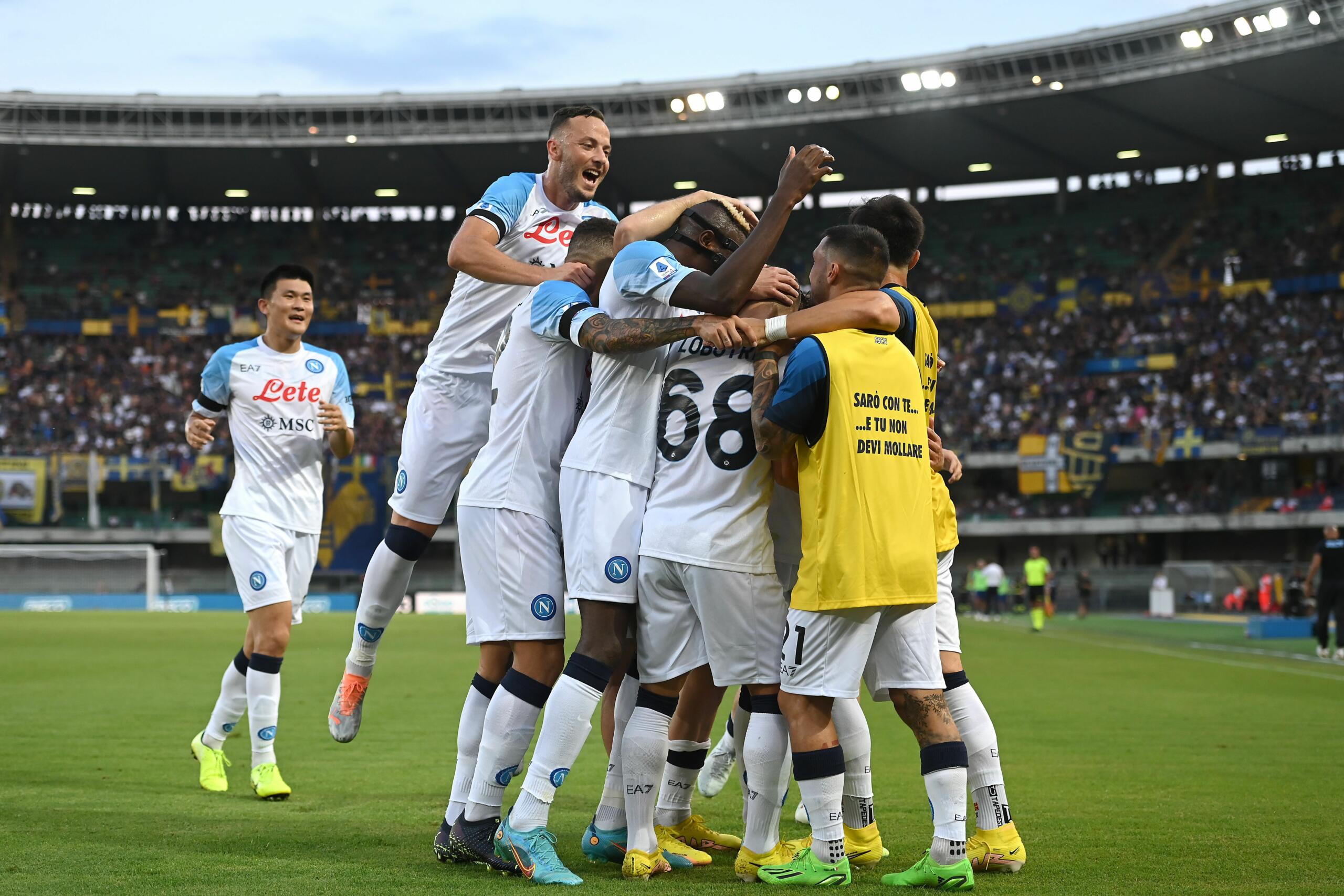 Napoli Verona formazioni 