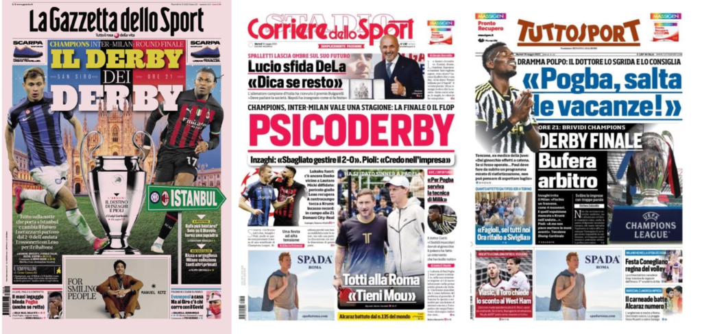 In prima pagina: i quotidiani in edicola oggi, 16 maggio 2023