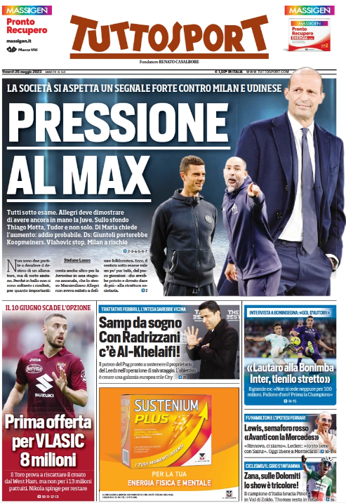 prima pagina