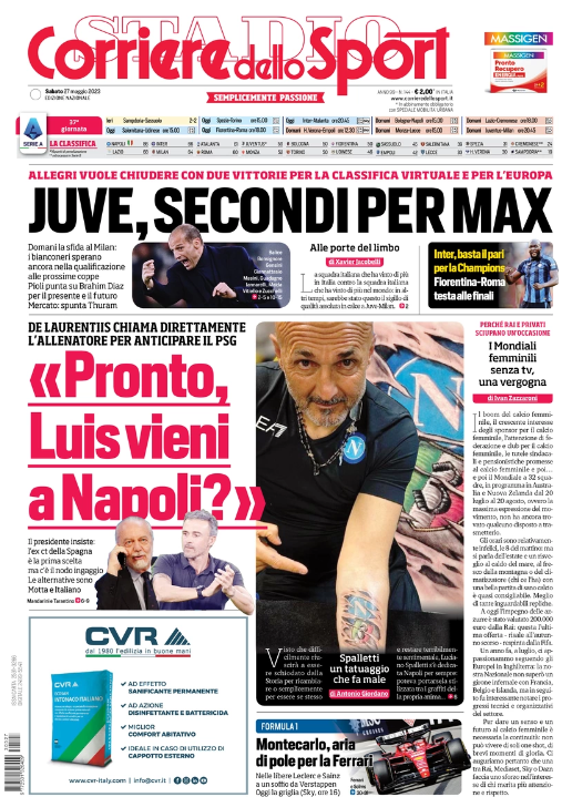 prima pagina