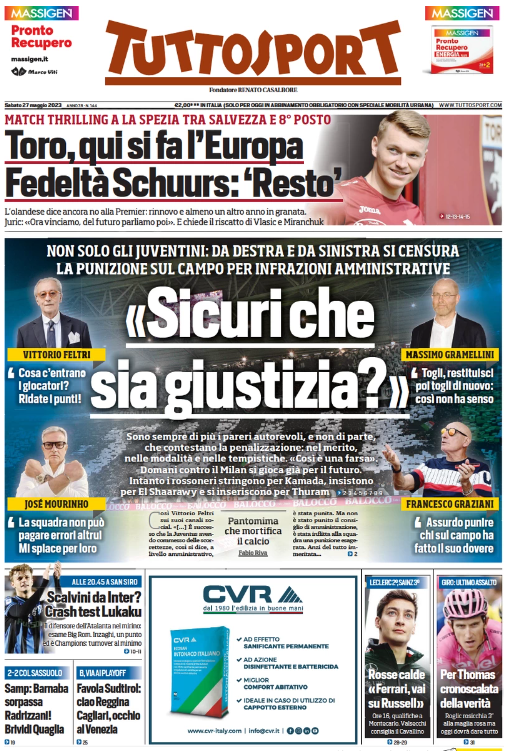 prima pagina