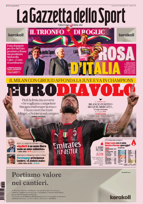 prima pagina