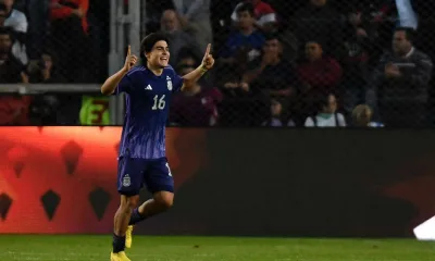 Luka Romero gol Argentina video