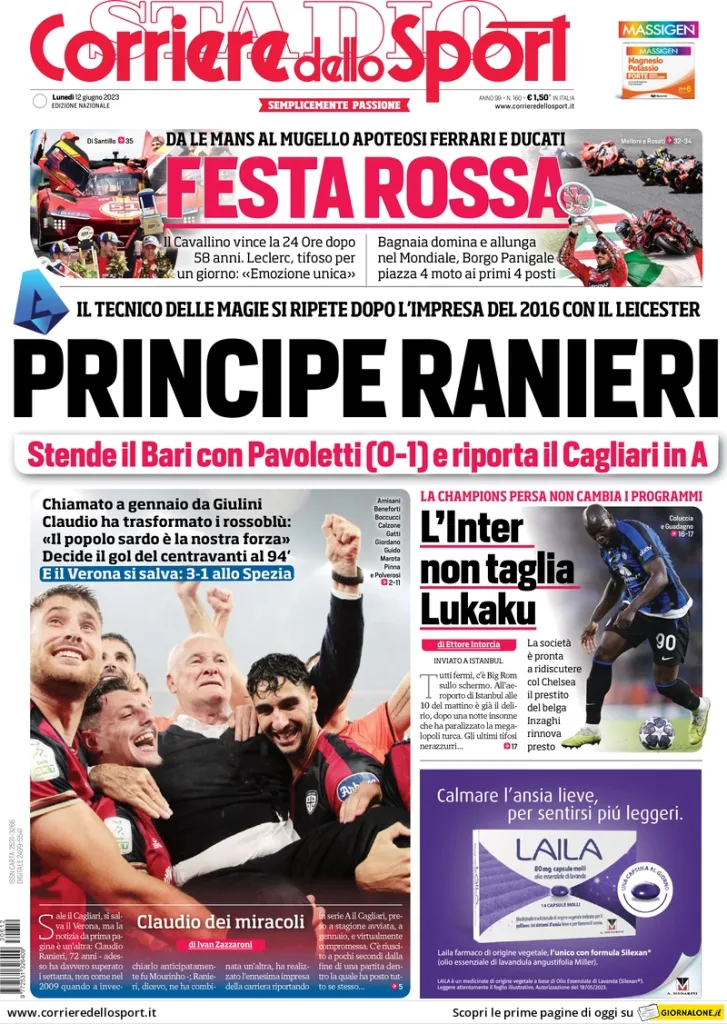 rassegna stampa sportiva