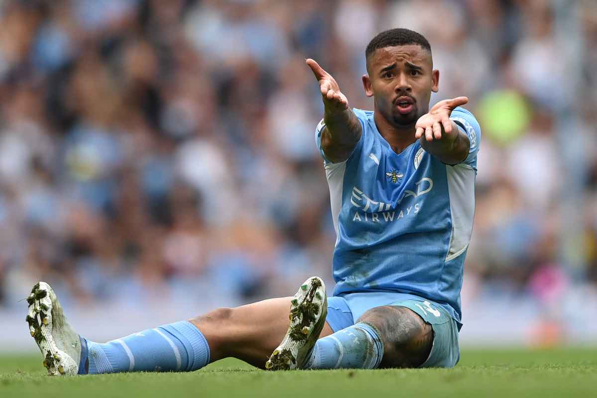 Gabriel Jesus retroscena addio City Guardiola