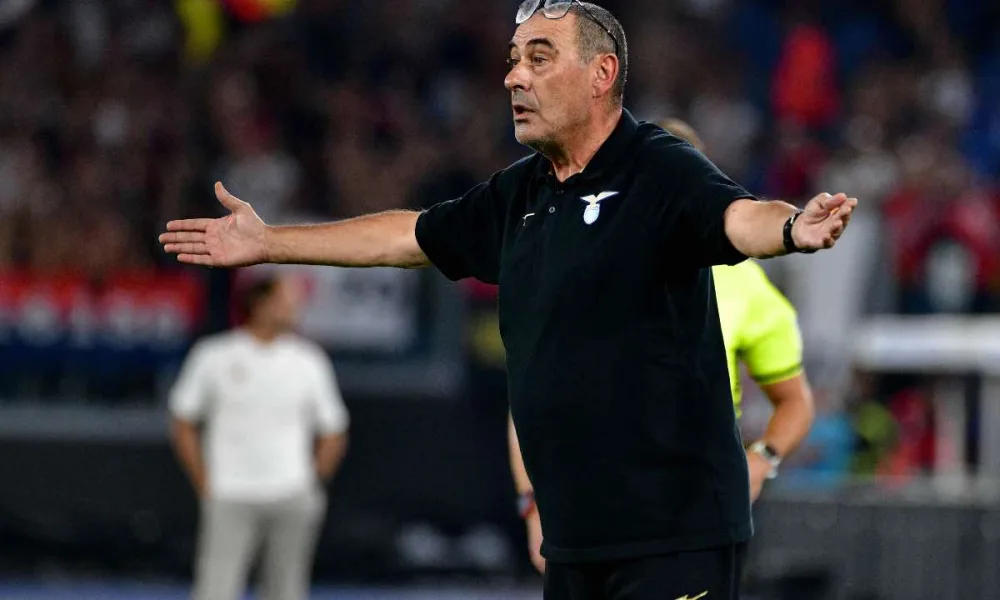 Lazio-Genoa, l'intervista di Sarri nel post-partita