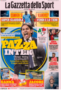 prima pagina