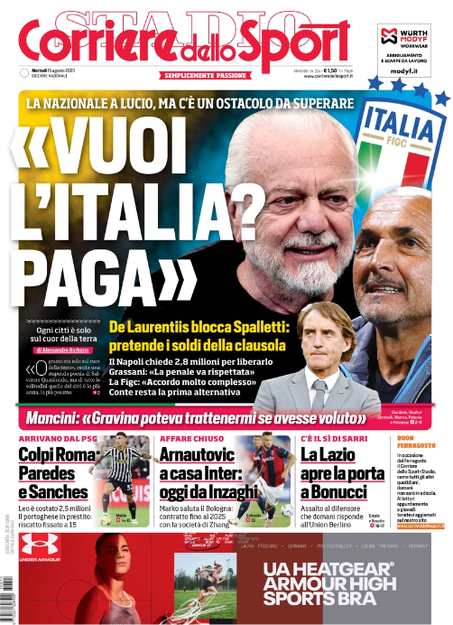 prima pagina