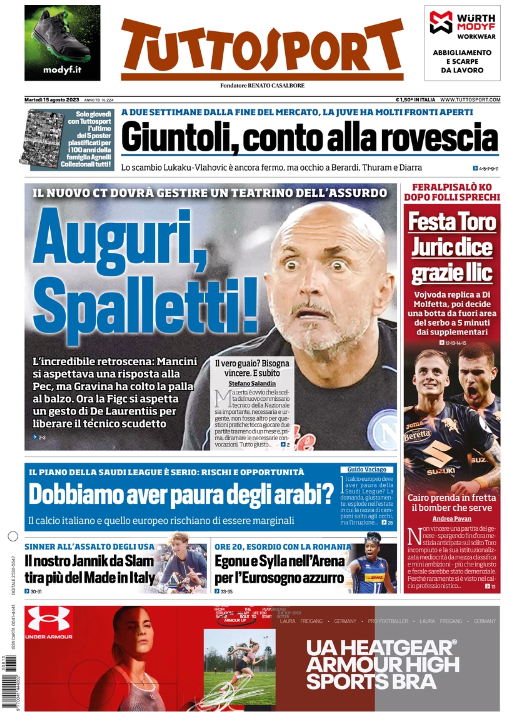 prima pagina